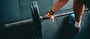 Man lifting barbell