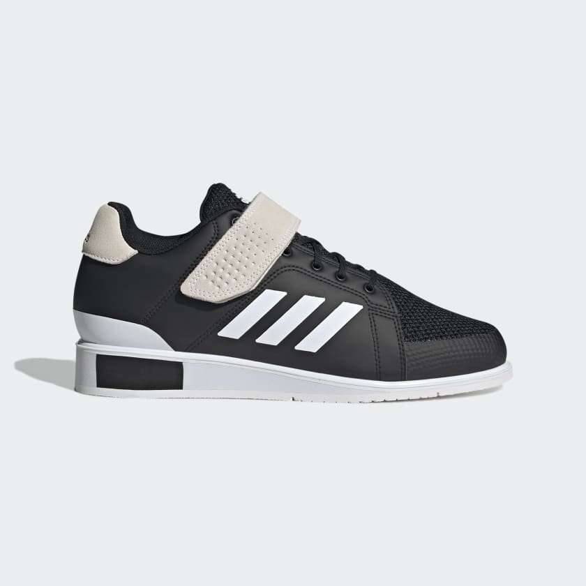 Adidas Power Perfect 3 Weightlifting Shoes Black White Pullum