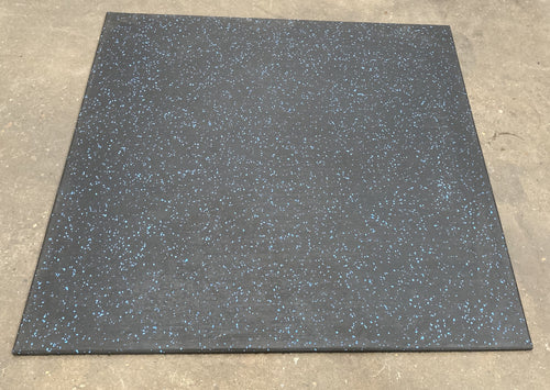 15mm Blue Fleck Rubber Flooring
