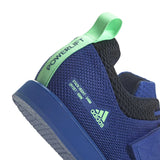 Adidas Powerlift 5 Weightlifting Shoes - Royal Blue / Cloud White / Beam Green