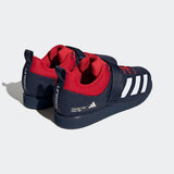 Adidas Powerlift 5 Weightlifting Shoes - Team Navy Blue 2 / Cloud White / Better Scarlet