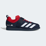 Adidas Powerlift 5 Weightlifting Shoes - Team Navy Blue 2 / Cloud White / Better Scarlet