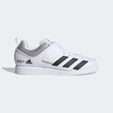 Adidas Powerlift 5 Weightlifting Shoes - Cloud White / Core Black / Grey Two