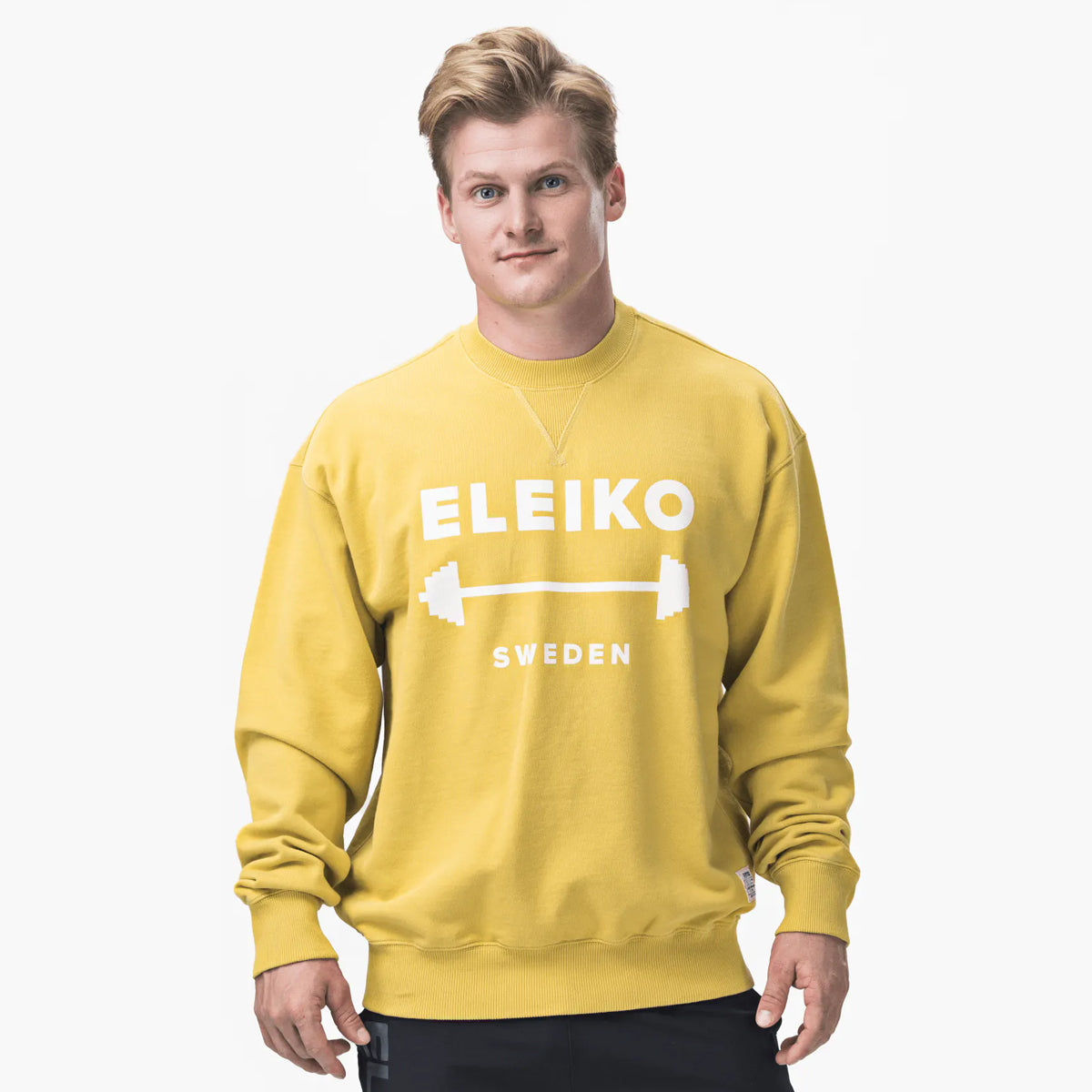 Eleiko Sweatshirt 1957 Collection - Yellow - Unisex – Pullum Sports