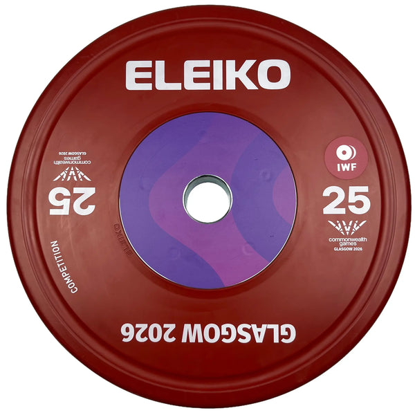 Eleiko 25kg Competition Plate, Commonwealth Games limited edition