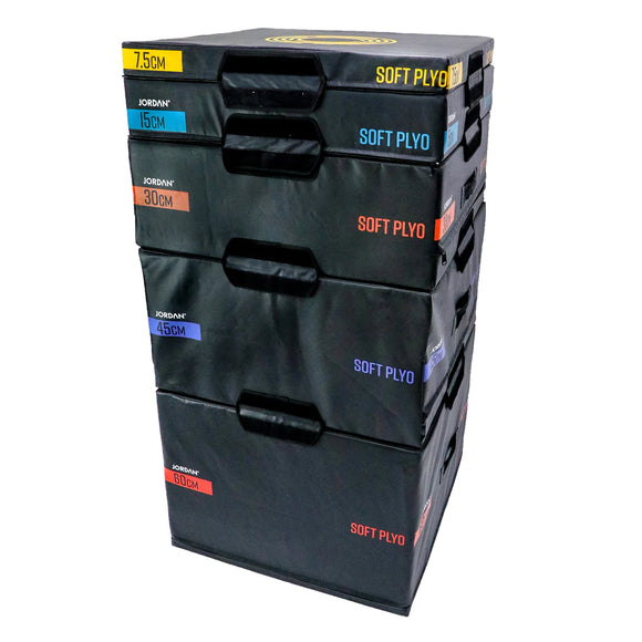 Soft Stackable Plyometric Box - Set of 5