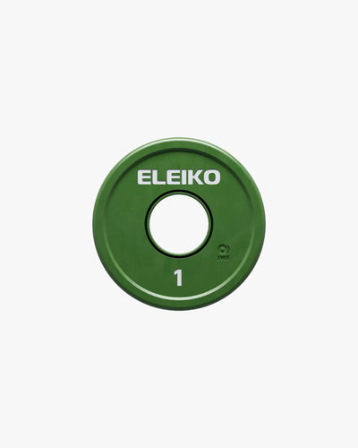 ELEIKO IWF WEIGHTLIFTING FRICTION GRIP COMPETITION DISCS