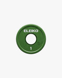 ELEIKO IWF WEIGHTLIFTING FRICTION GRIP COMPETITION DISCS
