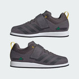 Adidas Powerlift 5 Weightlifting Shoes - Charcoal / Core Black / Cloud White