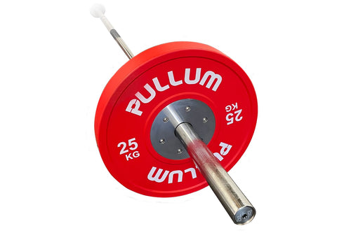 Pullum Branded Coloured Competition Weightlifting Disc Set