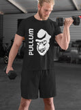 Pullum T-Shirt With Gorilla Silhouette - Black