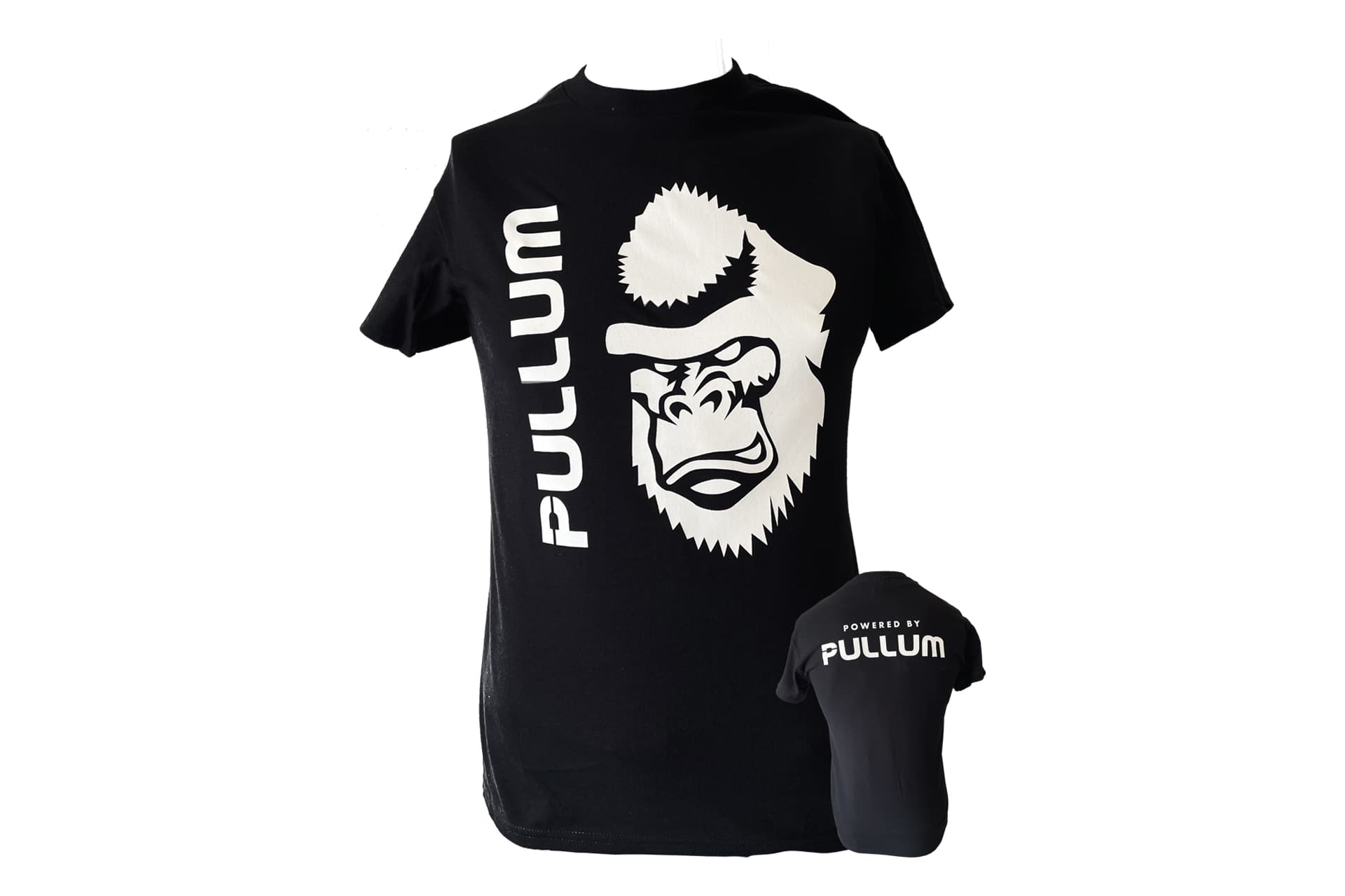 Pullum T-Shirt With Gorilla Silhouette - Black – Pullum Sports
