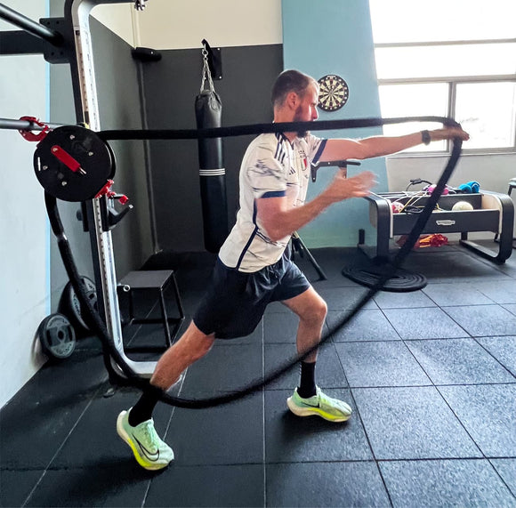 Q-Rope - Muscle Rope Trainer (Continuous Rope Pull)