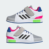 Adidas Power Perfect 3 Tokyo Weightlifting Shoes - White / Black / Green
