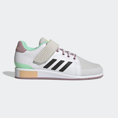 Adidas Power Perfect 3 Tokyo Weightlifting Shoes - White/Multi