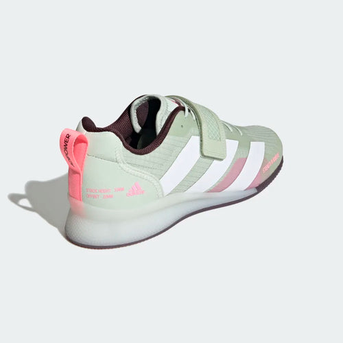 Adidas AdiPower III - Linen Green / Cloud White / Beam Pink