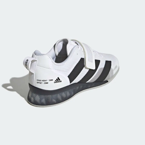 Adidas AdiPower III - Cloud White / Core Black / Grey Two