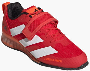 Adidas AdiPower III - Red / White / Orange