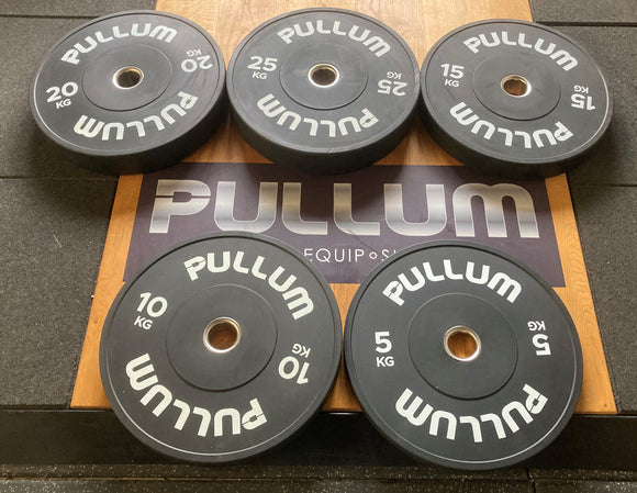 Pullum Branded Black Bumper Training Disc Set