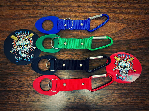 Skull Smash® Bottle strap, with carabiner