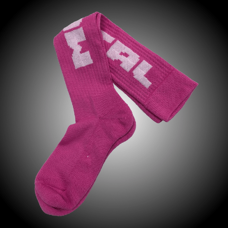 Pink fila socks deals