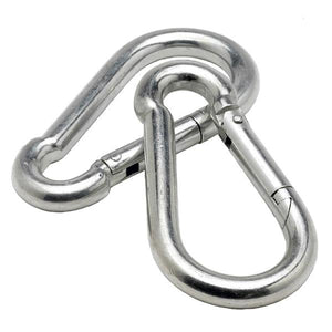 Zinc Plated Carabiner Clip