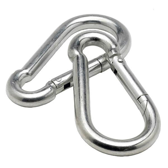 Zinc Plated Carabiner Clip