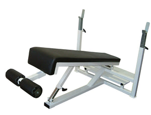 Pullum Pro-B Flat/Decline Bench with Stands and Spotter