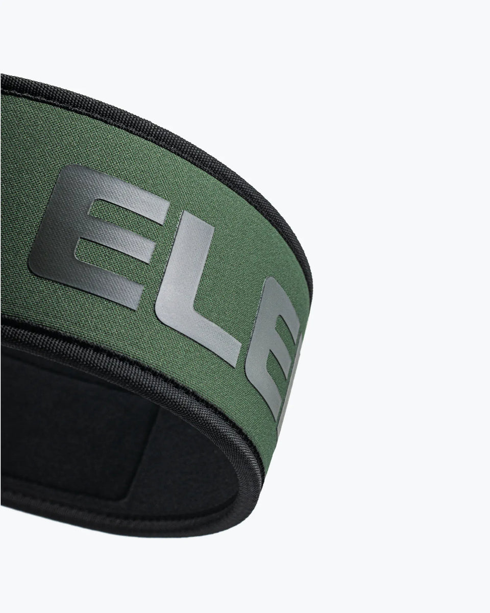 Eleiko Hybrid Lifting Belt (EVA) Pine Green Pullum Sports
