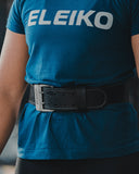 Eleiko Weightlifting Leather Belt - Black