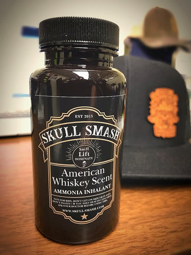 American Whiskey Skull Smash Ammonia Inhalent