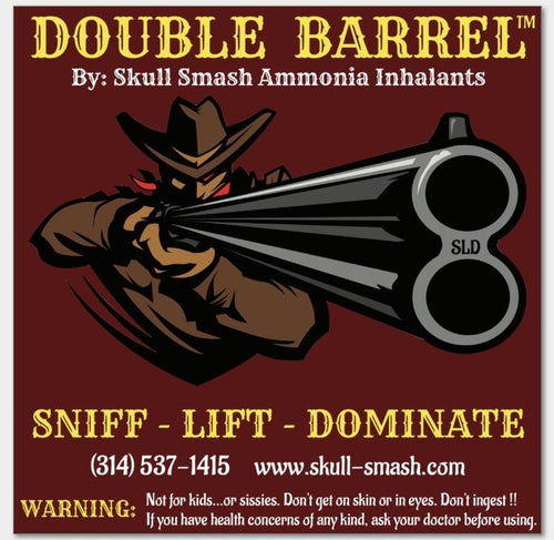 Double Barrel Skull Smash Ammonia Inhalent