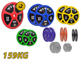 Titex IPF approved 159kg Powerlifting Discs Set